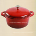 Pot de casserole en fonte d&#39;émail de Chine 3.5L